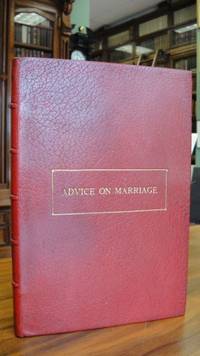 image of Advice on Marriage. Signed with a signed original sketch.