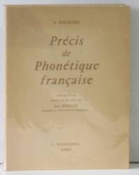 Précis de phonétique française by Bourciez E - 1958 - from crealivres (SKU: 208562)