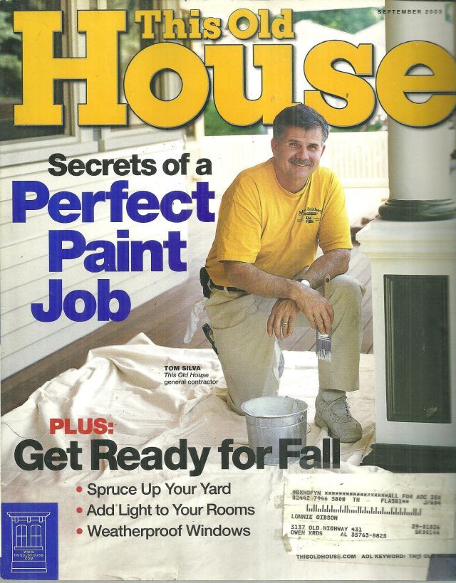 This Old House - This Old House Magazine September 2003