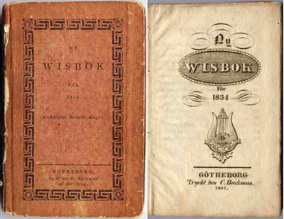 Ny wisbok för 1834.