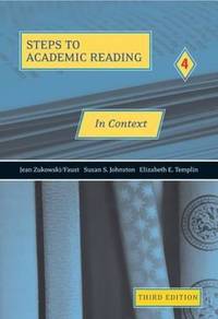 Steps to Academic Reading 4 : in Context