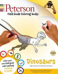 cover of Peterson Field Guide Coloring Books: Dinosaurs