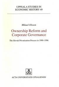 Ownership Reform and Corporate Governance. The…