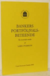 Bankers portföljvalsbeteende. En teoretisk studie.