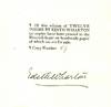 TWELVE POEMS