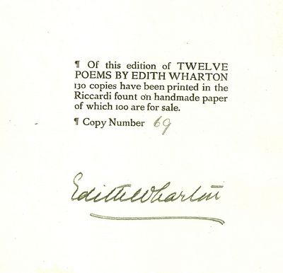 TWELVE POEMS