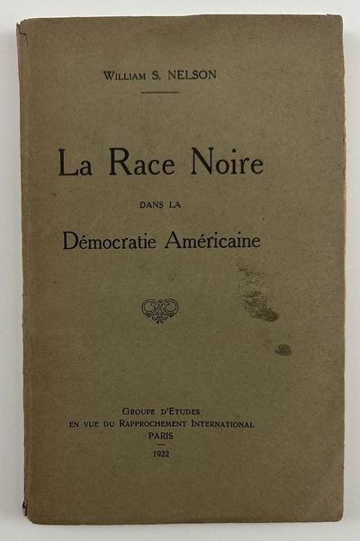 La Race Noire dans la Democratie Americaine