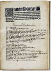 Expositio Canonis Missae