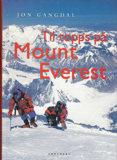 Til topps på Mount Everest.