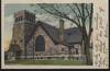 UNDIVIDED POSTCARD OF NEW CONGREGATIONAL CHURCH, LACONIA, NEW HAMPSHIRE