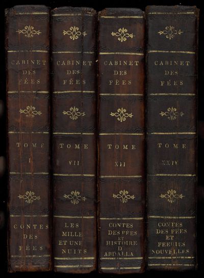 Le cabinet des fées, ou collection choisie des contes des fées, et autres contes merveileux, orné de figures. Tome premier - tome. I-XLI. (Komplett). Bundet i 41 uniforme bind. (photo 4)