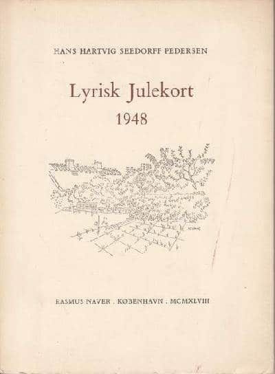 Lyrisk Julekort. 1948