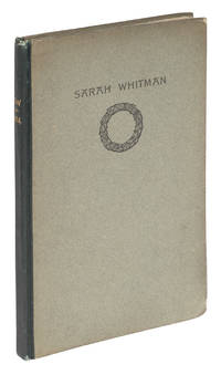 Sarah Whitman, Boston, 1904, Signed by Holmes