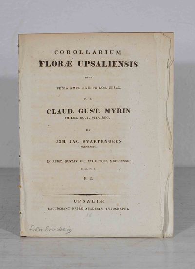 Corollarium floræ Upsaliensis. I-VIII. A.a.