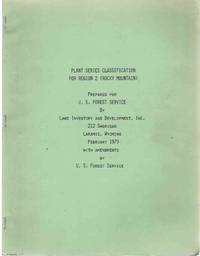 PLANT SERIES CLASSIFICATION FOR REGION 2  (Rocky Mountains)