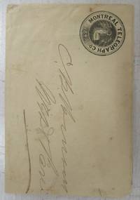 cover of Montreal Telegraph Co. envelope