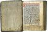 Franciscan miscellany including excerpts from De conformitate vitae beati Francisci ad vitam domini Ihesu and De imitatione Christi; De dignitate sacerdotum; De officio et tempore septuagesime; and Animadversiones circa sacrosanctum missae sacrificium [in Italian translation]; decorated medieval manuscript on parchment and paper