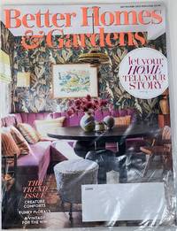 cover of BETTER HOMES & GARDENS MAGAZINE - SEPTEMBER 2021 - LET YOUR HOME TELL YOUR STORY
