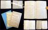 A Collection of Three Farming Ledgers belong to Lewis Wetherbee of Ashby, MA