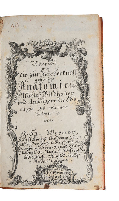 Unterricht, wie die zur Zeichenkunst gehörige Anatomie Mahler, Bildhauer und Anfängern der Chyrurgie zu erlernen haben. (photo 2)