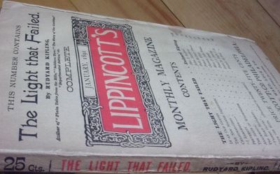 THE LIGHT THAT FAILED. In Lippincott's Monthly Magazine