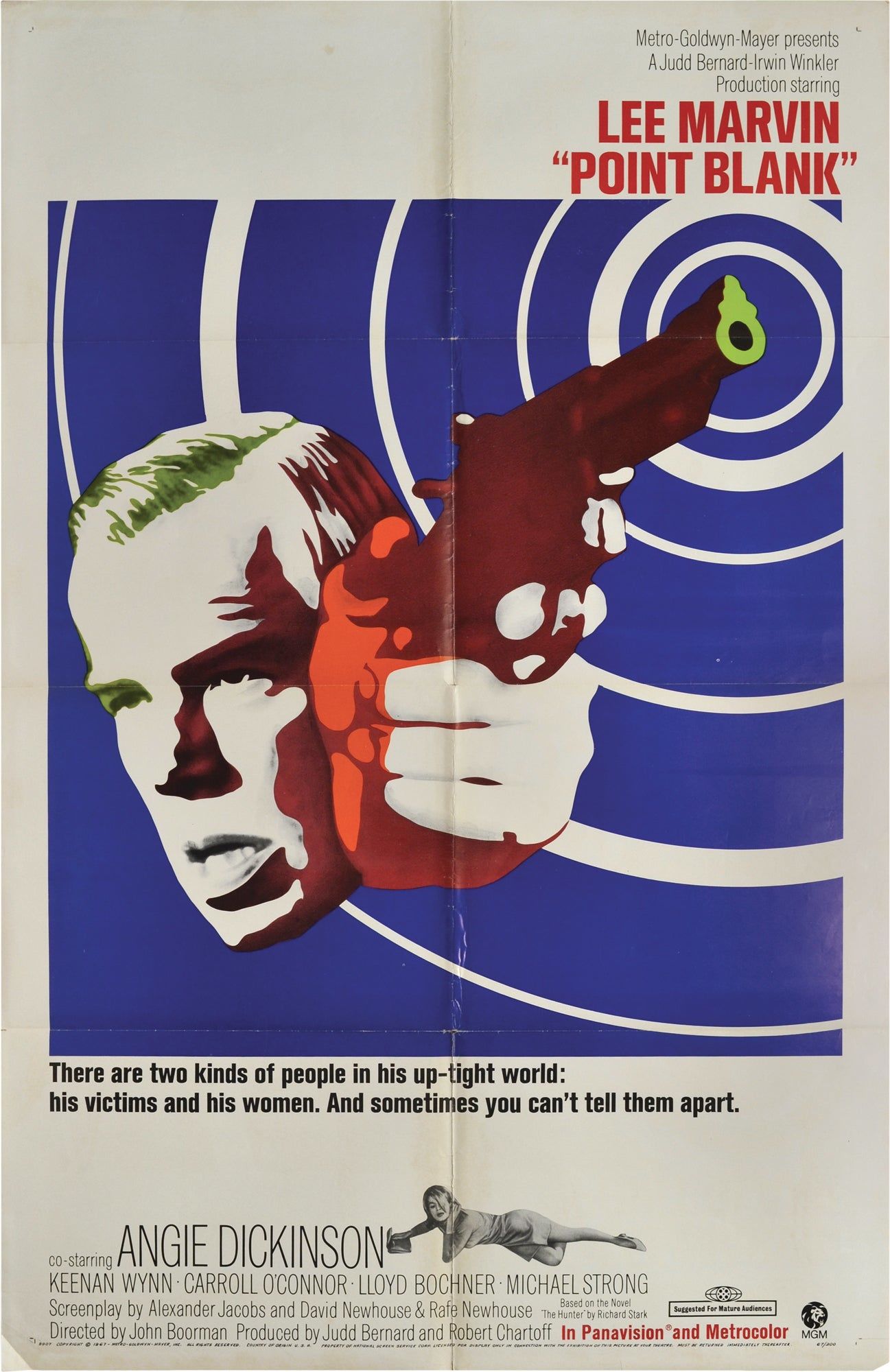 Point Blank (Original one sheet poster for the 1967 film) by John ...
