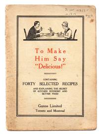 image of To Make Him Say "Delicious!"