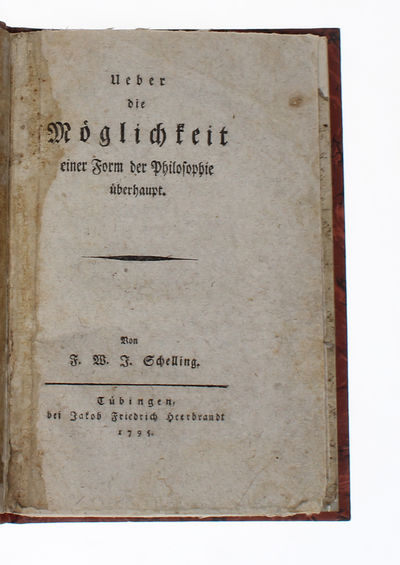 Ueber die Möglichkeit einer Form der Philosophie…