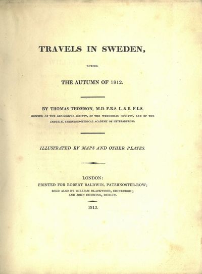 Travels in Sweden, during the autumn of 1812.…