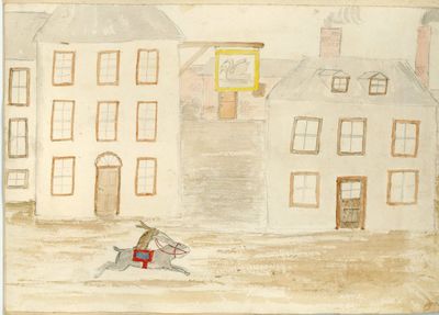 Naive Handmade Panorama "Returning...; (photo 1)