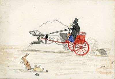 Naive Handmade Panorama "Returning...; (photo 3)