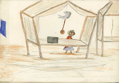 Naive Handmade Panorama "Returning...; (photo 6)