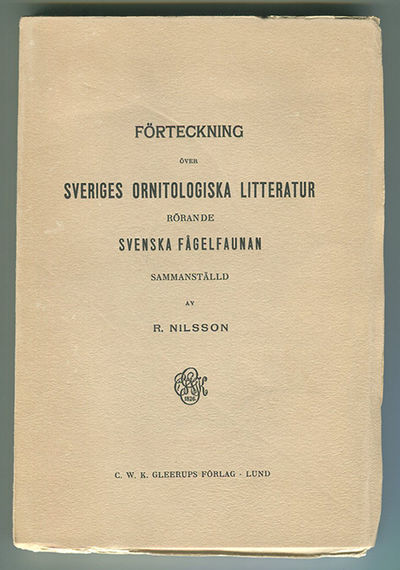 Förteckning över Sveriges ornitologiska…