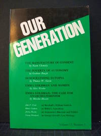 Our Generation Vol. 17, Number 1 de Ed. Dimitrios I. Roussopoulos - 1985