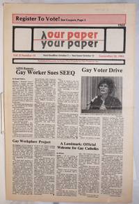 image of Our Paper, Your Paper; the gay family paper of the Santa Clara Valley; vol. 2, #19, September 28, 1983