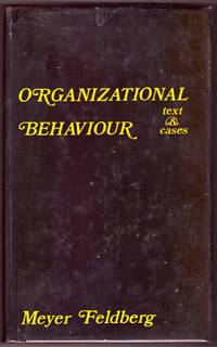 ORGANIZATIONAL BEHAVIOUR