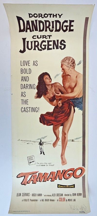 TAMANGO" ORIGINAL MOVIE THEATRE INSERT