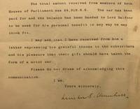 Confidential Typed Letter Signed by WINSTON CHURCHILL