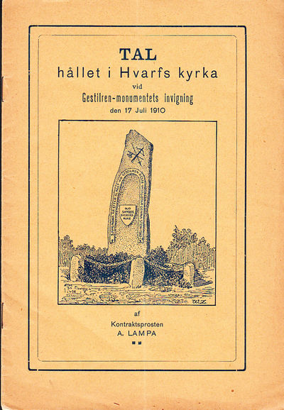 Tal hållet i Hvarfs kyrka vid…