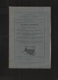 Marble Deposits of East Tennessee Bulletin 28, Div. of Geology by Gordon, C. H. ; Dale, T. Nelson; and Bowles, Oliver - 1924