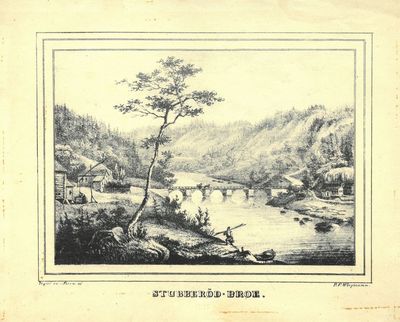 Stubberöd-Broe. Tegnet paa Steen af P. F.…