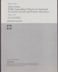 Sierra Leone: Public Expenditure Policies for Sustained Economic Growth and Poverty Alleviation...