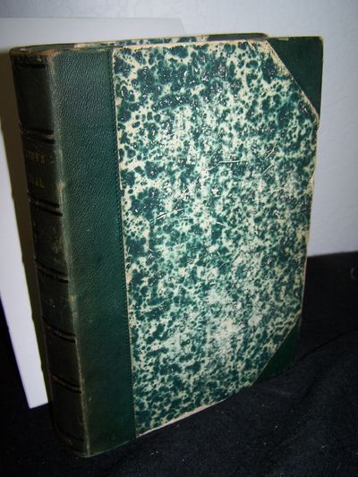 New York.: Appleton. , 1870. . Hardcover, contemporary half green morocco over marbled boards, raise...