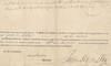 Ornate Document Signed by Sam Houston During His Brief Time as Governor of Tennessee