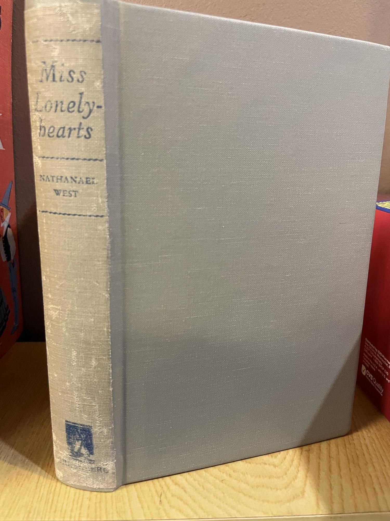 Miss Lonelyhearts By Nathanael West First Edition Third State 1933 From Second Story Books Sku