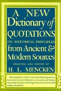 New Dictionary of Quotations