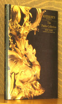 THE PATINO COLLECTION - IMPORTANT FRENCH FURNITURE AND DECORATIONS, GERMAN AND CHINESE EXPORT PORCELAIN, EUROPEAN TAPESTRIES AND CARPETS - SOTHEBY&#039;S NEW YORK, NOVEMBER 1, 1986 de Anonymous - 1986