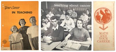 Three (3) Items Related to Education as a profession in the 1960s
