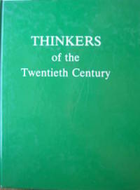 cover of Thinkers of the Twentieth Century. Second Edition.