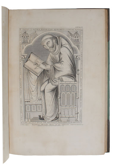 Vetusta monumenta quae ad Rerum Britanicarum memoriam conservandam Societas Antiquariorum Londini sumptu suo edenda curavit. 5 vols. (Vol. 1-5, out of 7). - [MONUMENTAL ILLUSTRATED WORK] (photo 18)